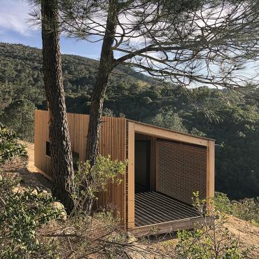 Tiny house en bois - Villa Nature à Sari-Solenzara, Corse - Cabane Casella