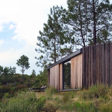 Tiny house en bois dans la nature - Villa Nature à Sari-Solenzara, Corse - Cabane Casella