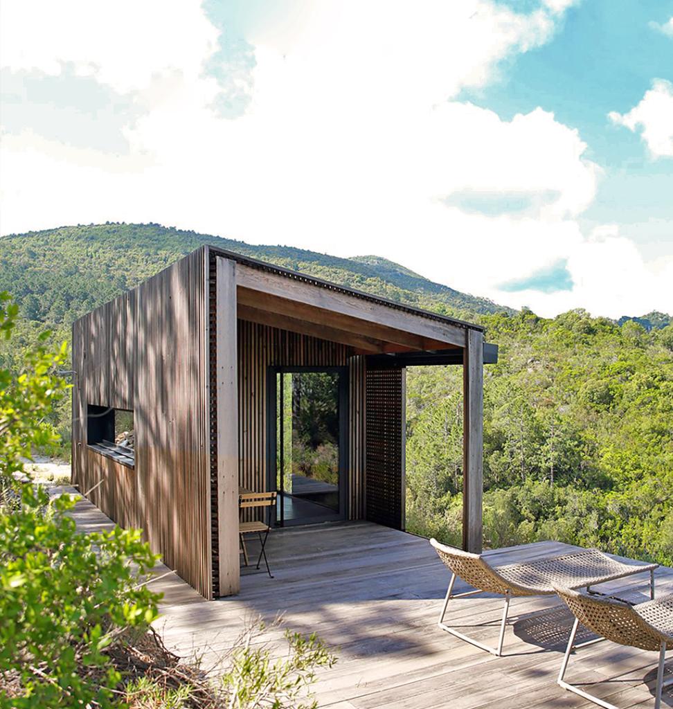 Tiny house en bois - Villa Nature à Sari-Solenzara, Corse - Cabane Casella