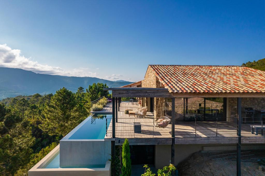 Vue global de la villa - Villa Nature - Espaces extérieurs