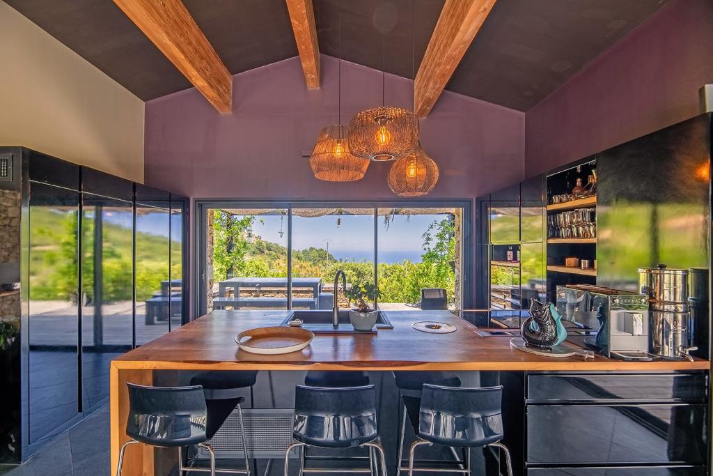 Cuisine face à la mer - Villa Nature - Espaces de vie