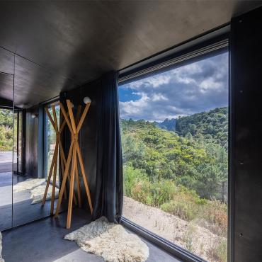 Vue depuis la cabane sur les Aiguilles de Bavella - Cabane Casella - Location de tiny house à Sari-Solenzara, Corse