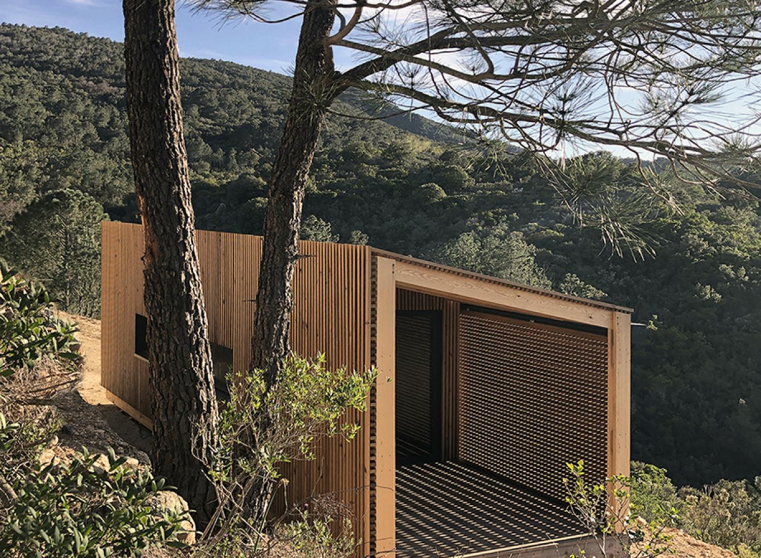 Tiny house en bois - Villa Nature à Sari-Solenzara, Corse - Cabane Casella