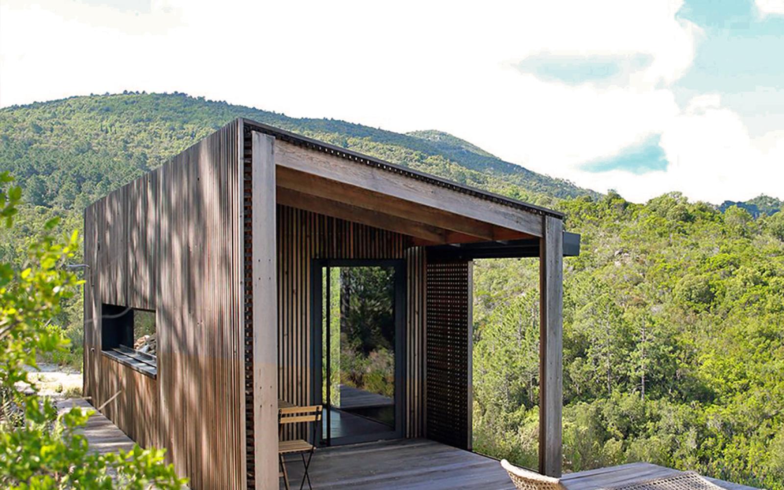 Tiny house en bois - Villa Nature à Sari-Solenzara, Corse - Cabane Casella