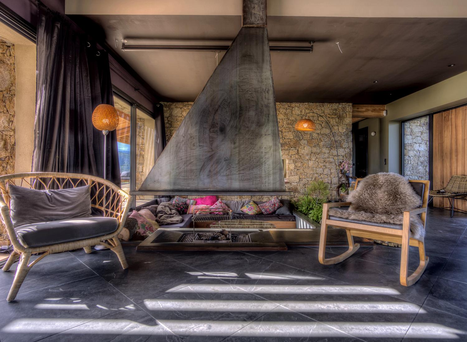 Cheminée - Villa Nature - Espaces de vie